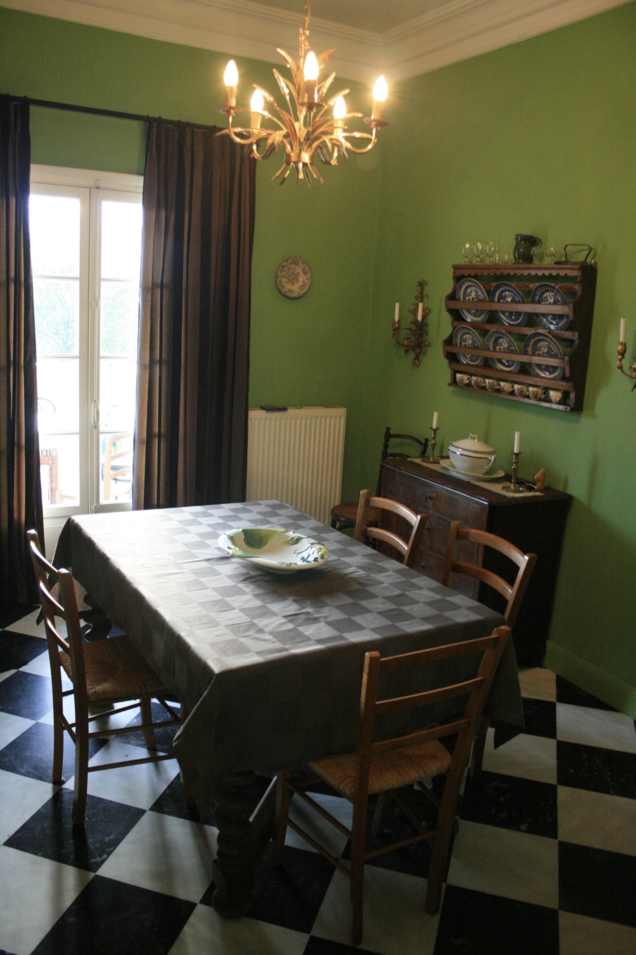 Esszimmer im EG Immobilie auf Korfu kaufen