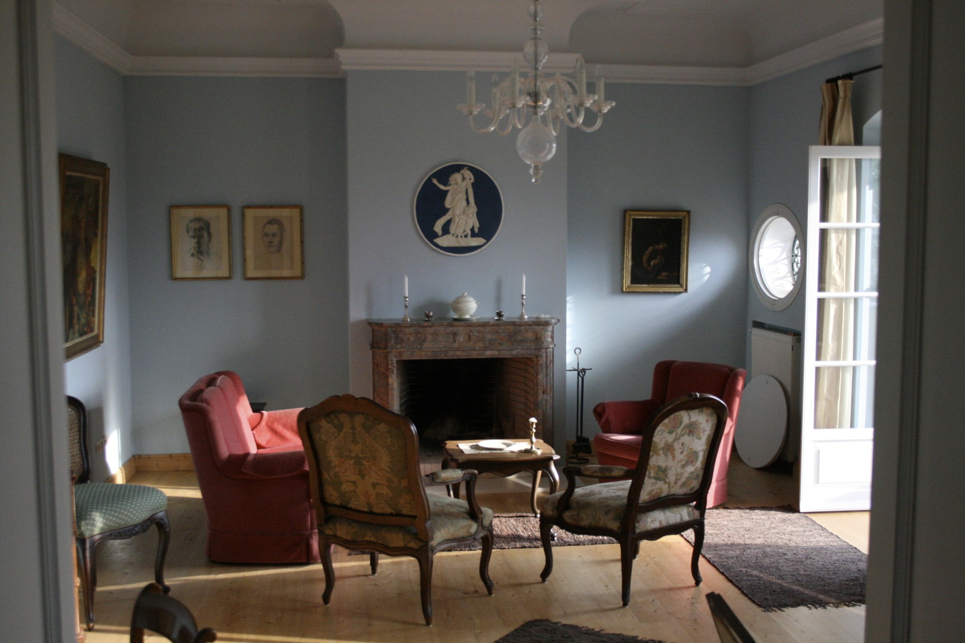 Wohnzimmer 1. OG Haus auf Korfu